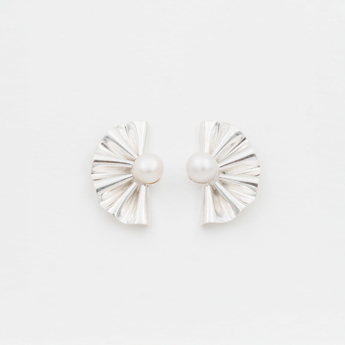 Abanico Plata 950 Perla