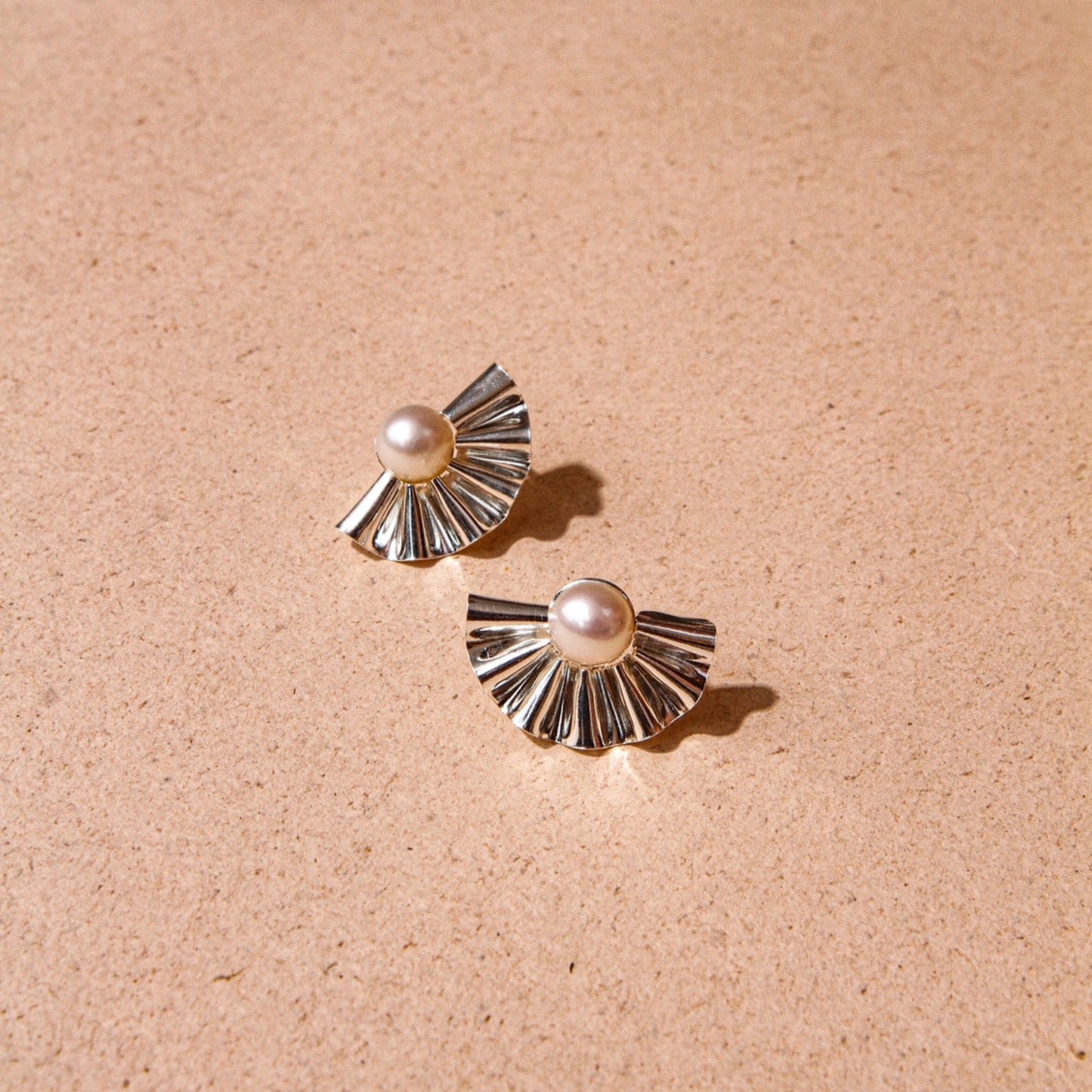 Abanico Plata 950 Perla