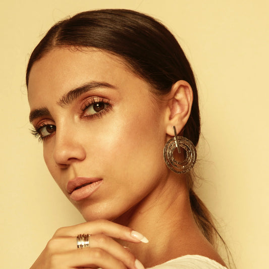 Arete Aros Martina Plata 950