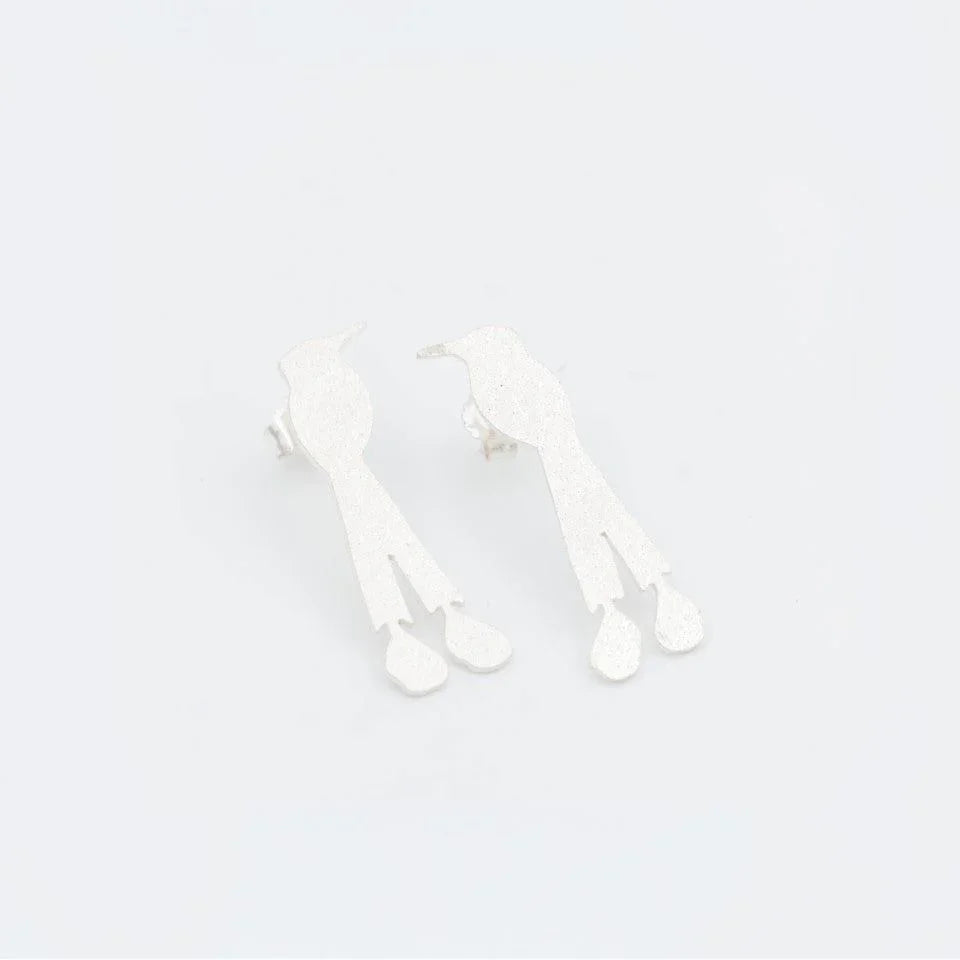Aretes artesanales plata 950 estilo barranquero. Joyería hecha a mano Colombia. Diseño único tradicional.