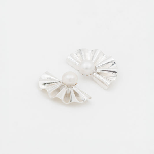 Abanico Plata 950 Perla