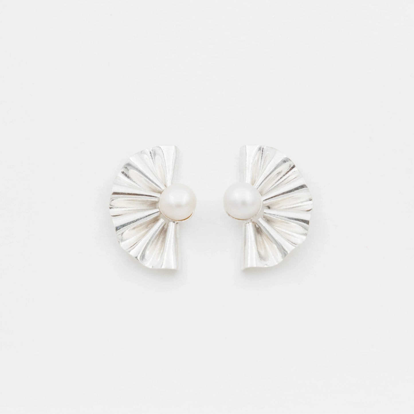 Abanico Plata 950 Perla