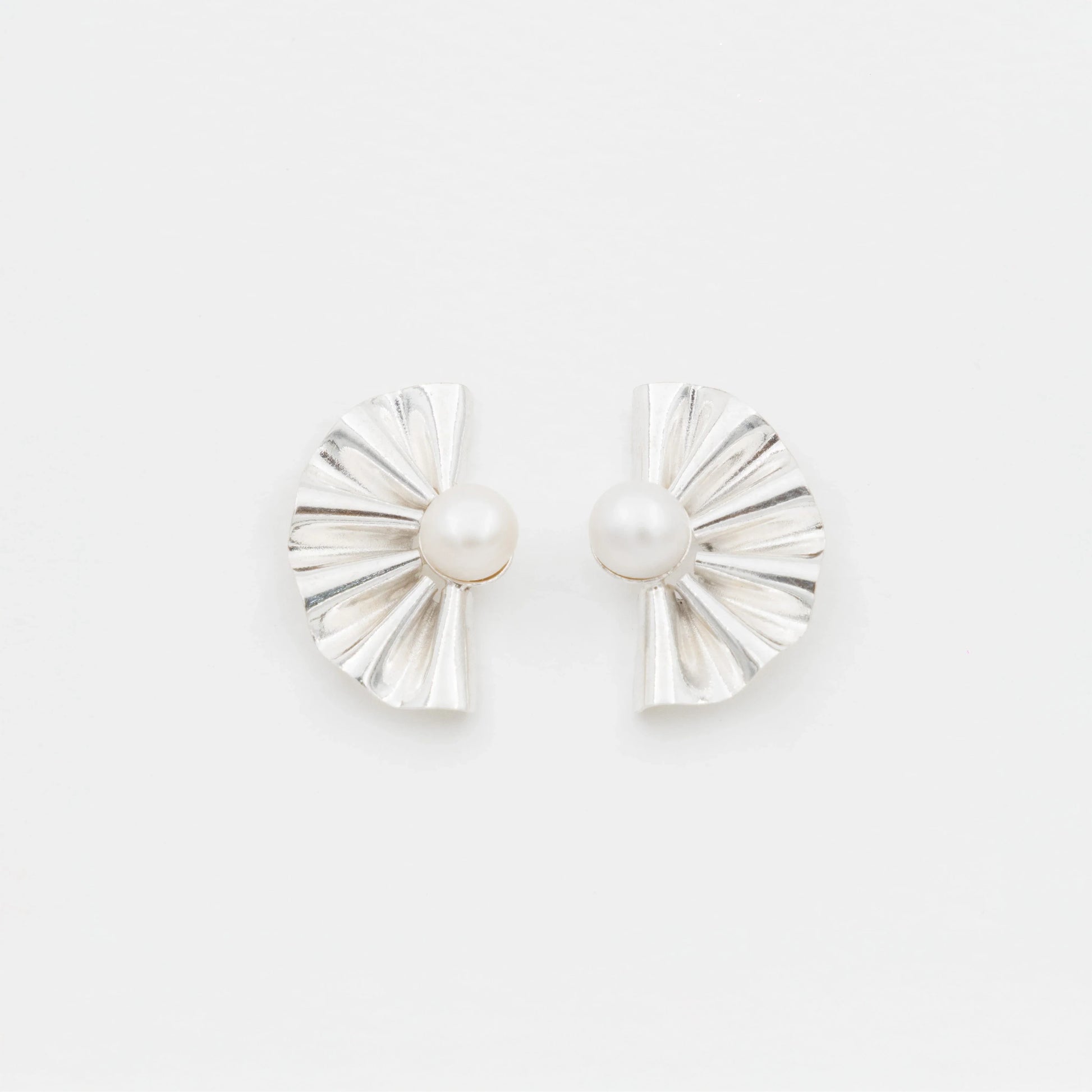 Abanico Plata 950 Perla