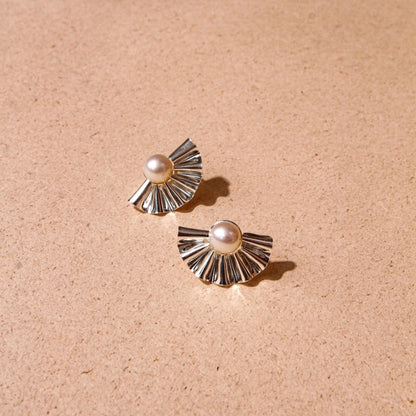 Abanico Plata 950 Perla