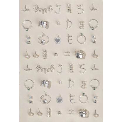 Dije iniciales plata 950 personalizado. Joyería artesanal única. Diseño personalizado hecho a mano Colombia.